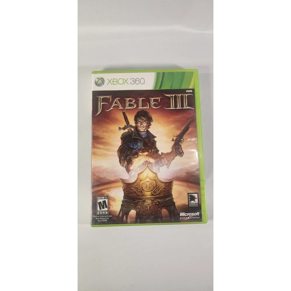 Fable III Xbox 360 Microsoft Lionhead Studios Action RPG Video Game NTSC CIB